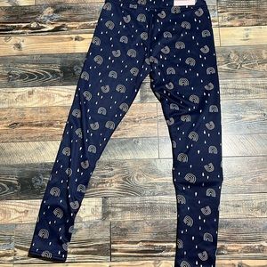 NEW Serra fleece lined leggings rainbow